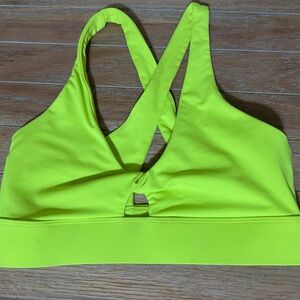Fabletics Bright Lime Activewear Top